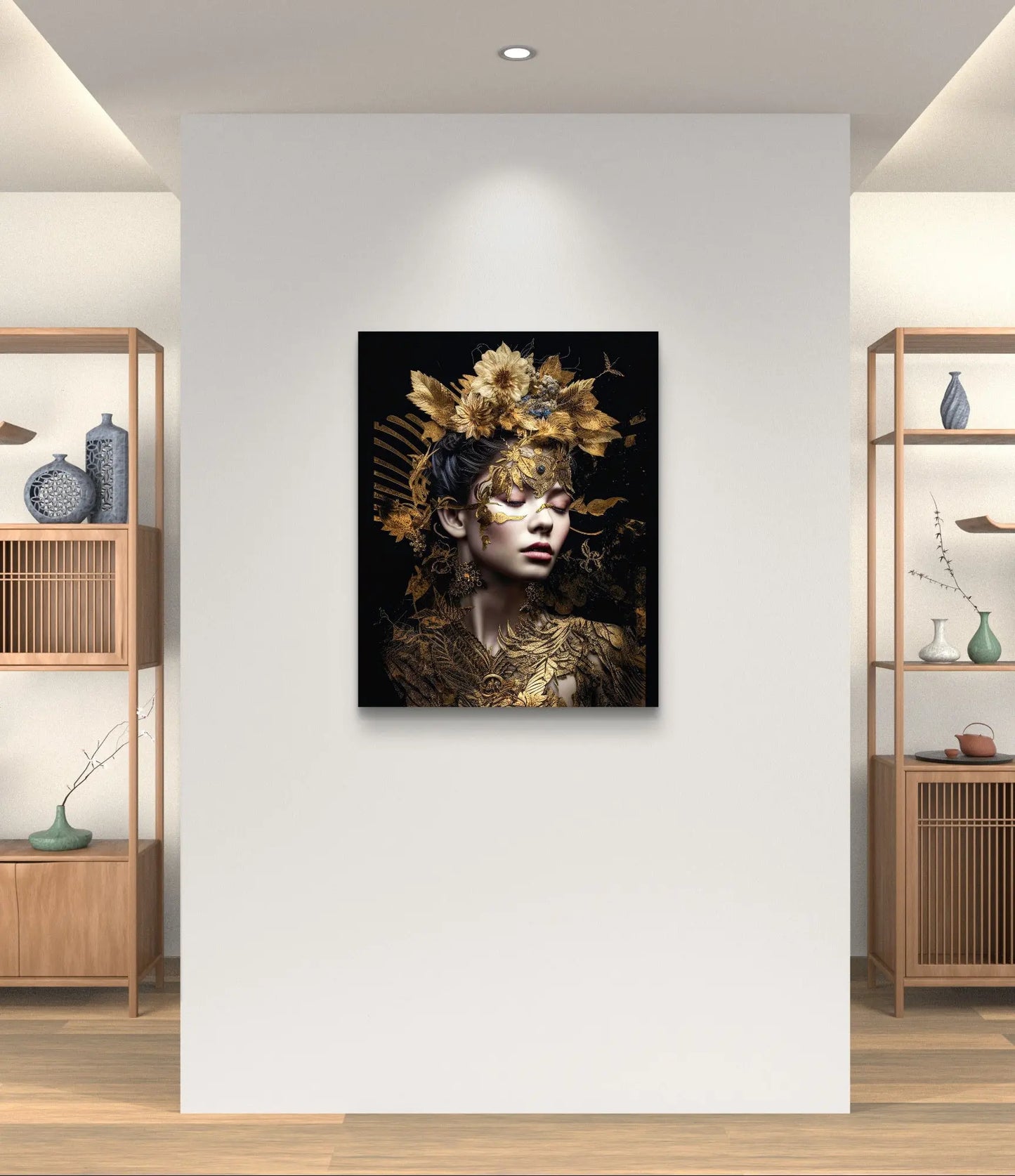 "Beauty in Gold" - Toile - Disponible en différentes tailles