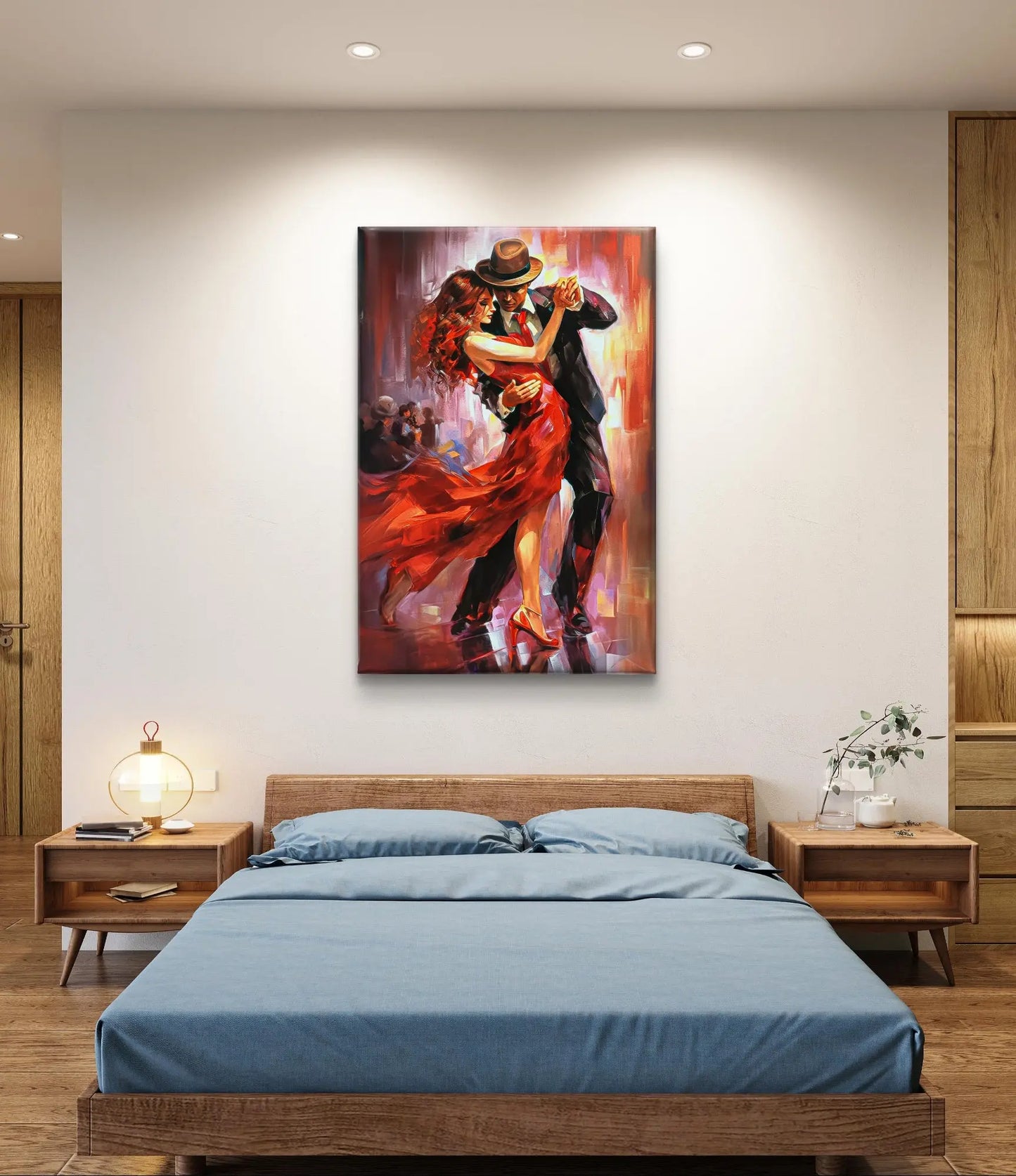 Art exclusif sur toile : "Danse de la Passion"