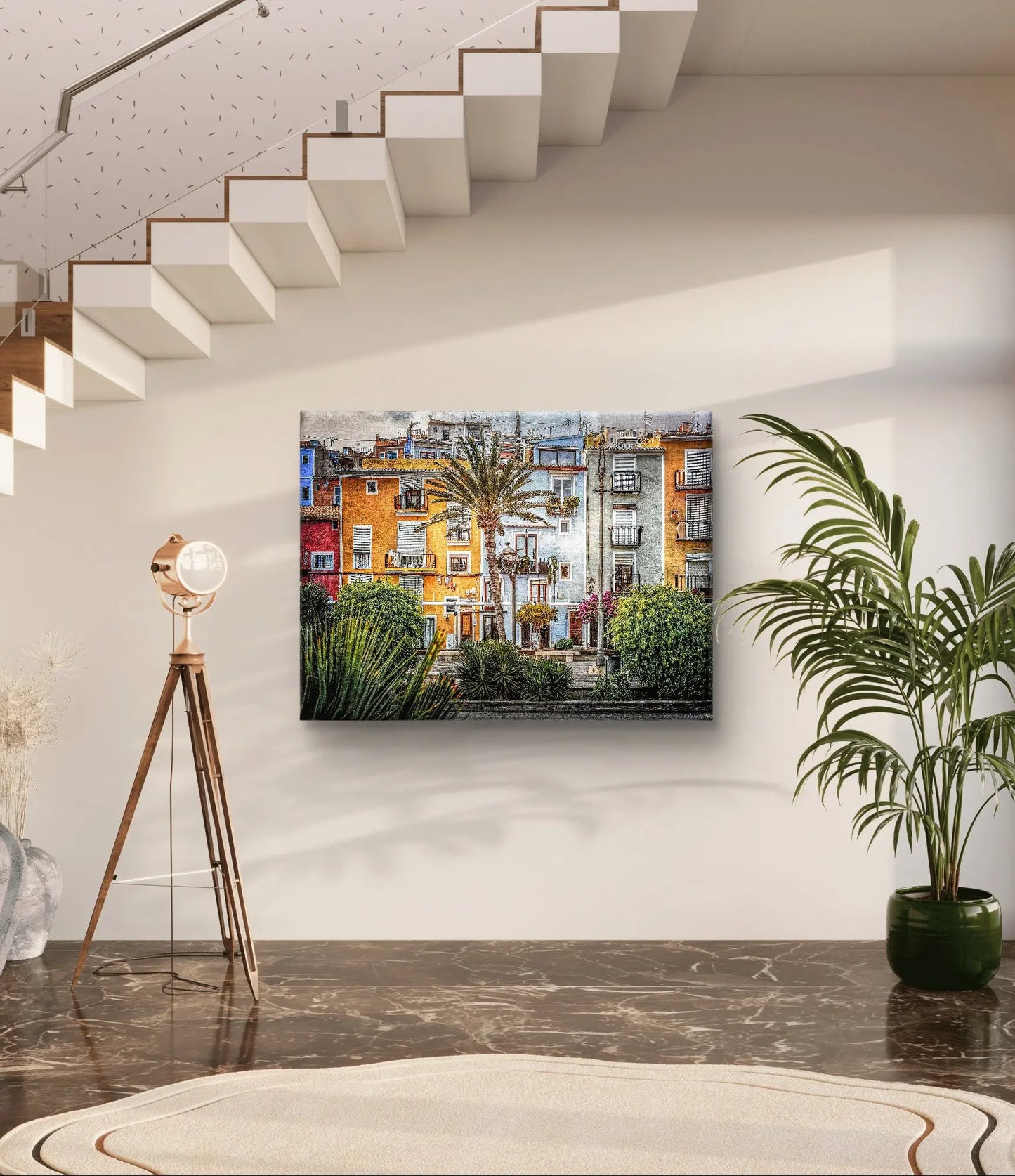 Villajoyosa - Canvas verkrijgbaar in diverse afmetingen