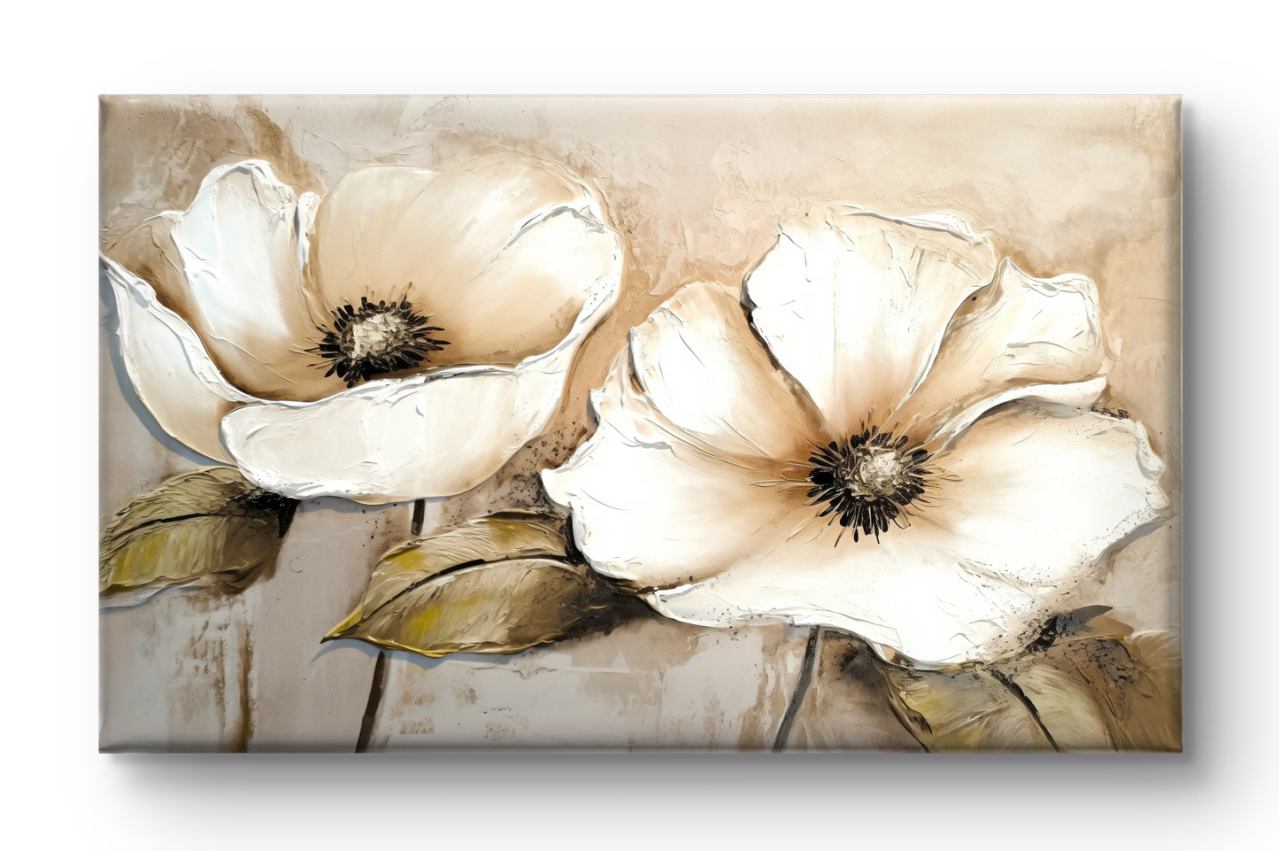 "Elegantie in Bloei" op canvas en verkrijgbaar in diverse afmetingen