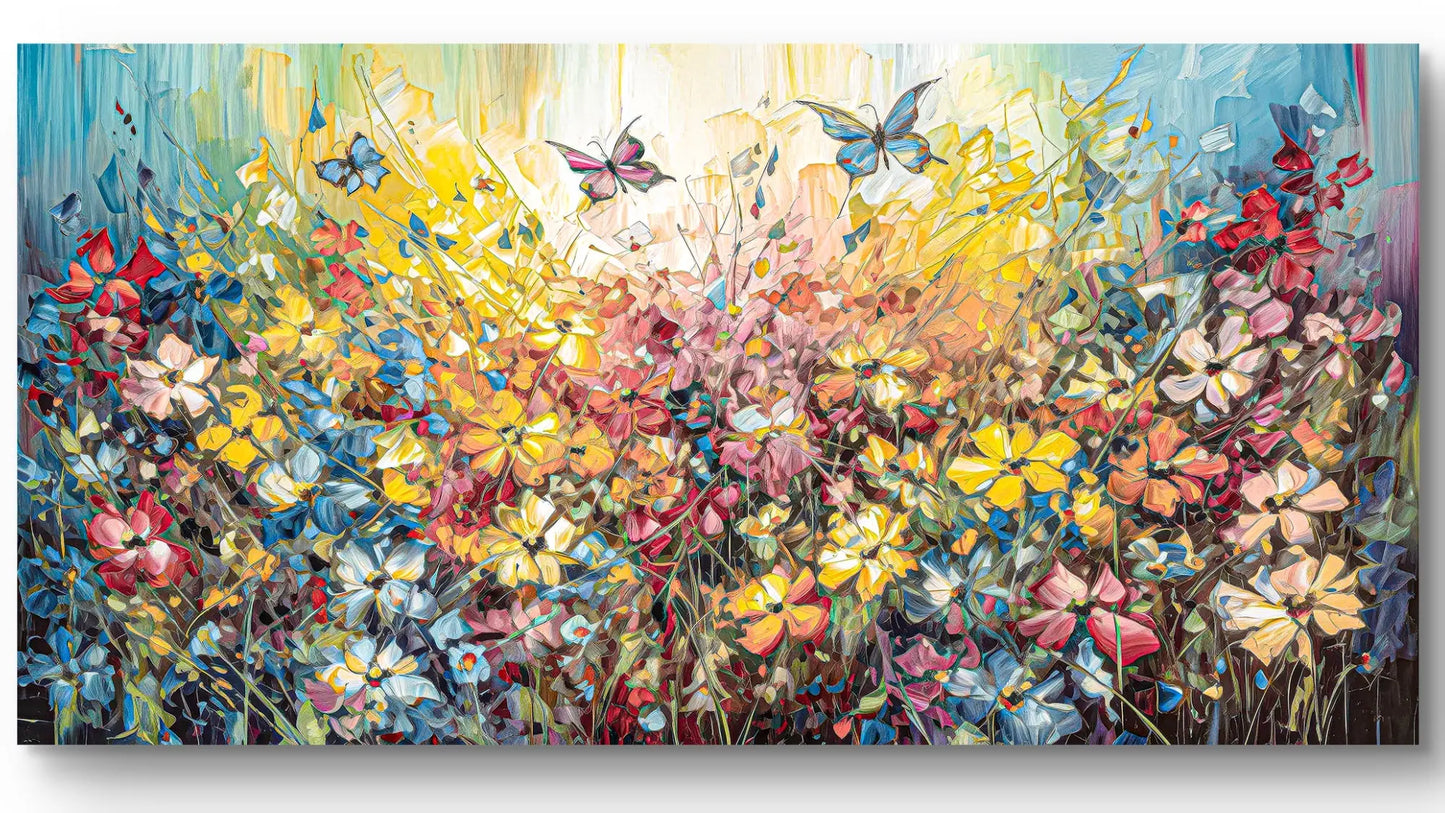 "Veld van vreugde" - Canvas verkrijgbaar in diverse afmetingen