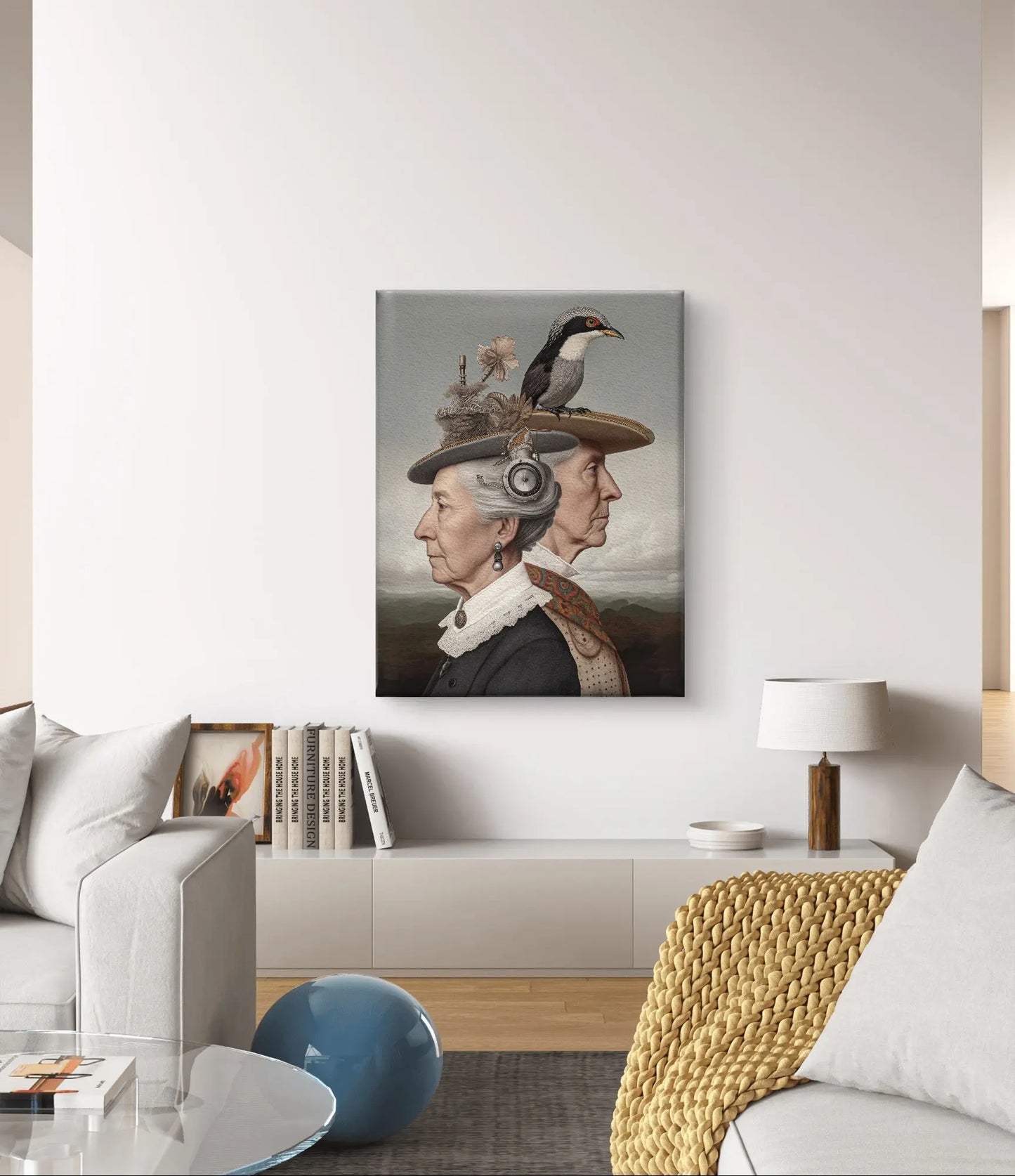 De Wachters van Vergeten Tijden -canvas in diverse afmetingen