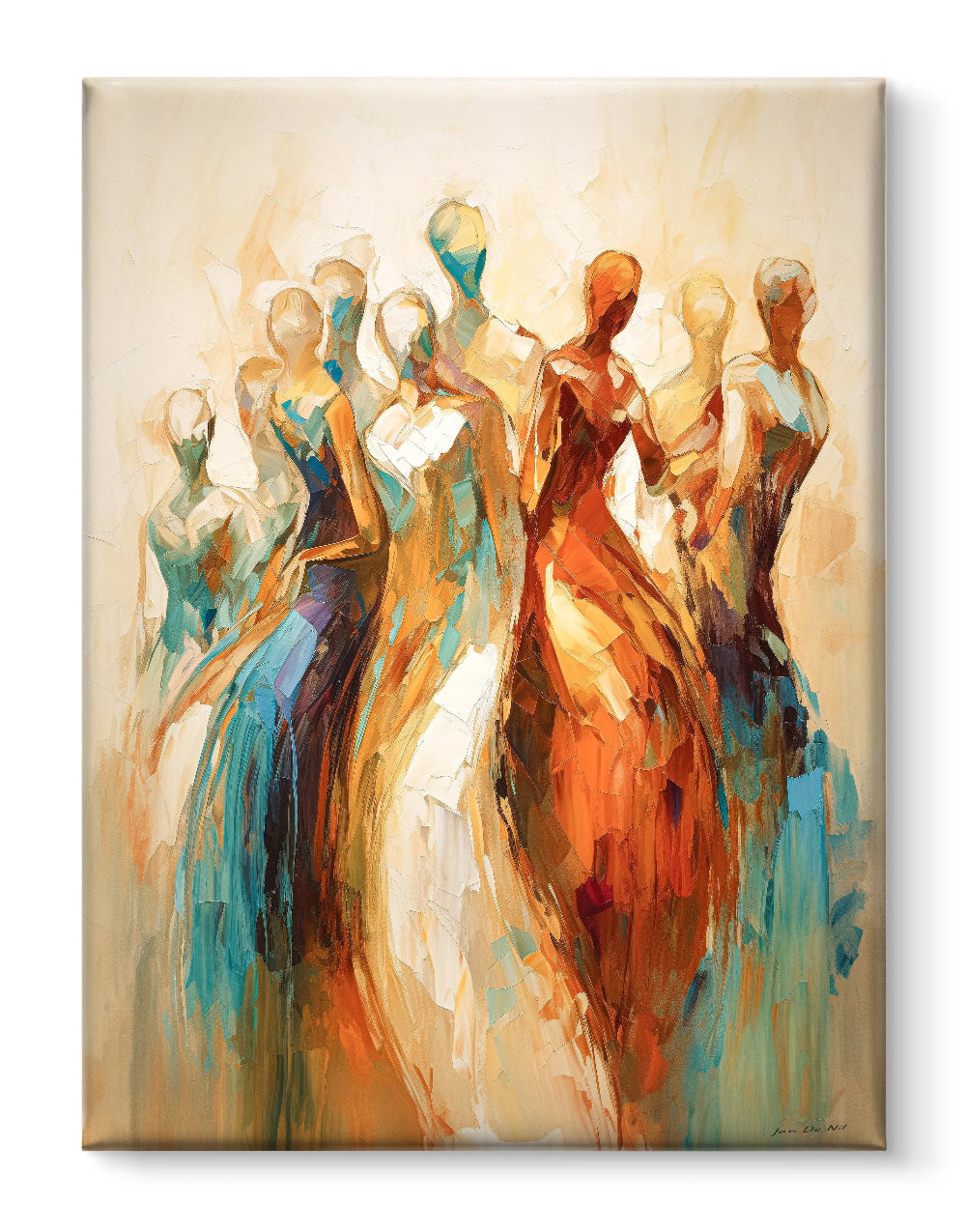 Wanddecoratie op canvas