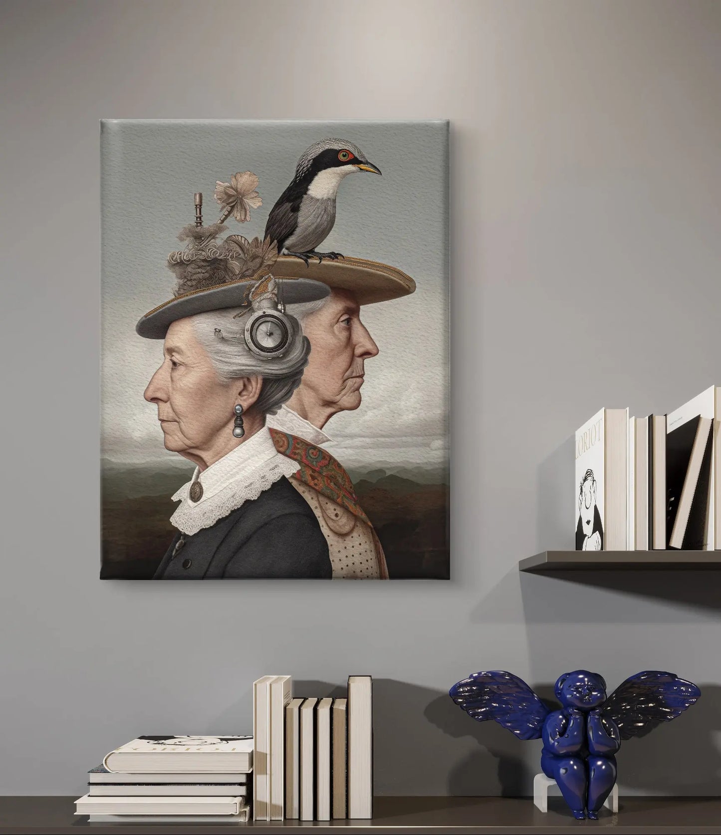 De Wachters van Vergeten Tijden -canvas in diverse afmetingen