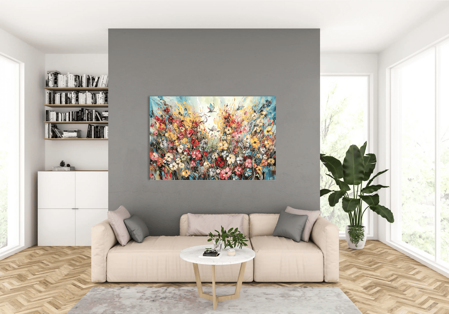 Dans van de Bloemen – Canvas verkijgbaar in diverse afmetingen - Pixure Art