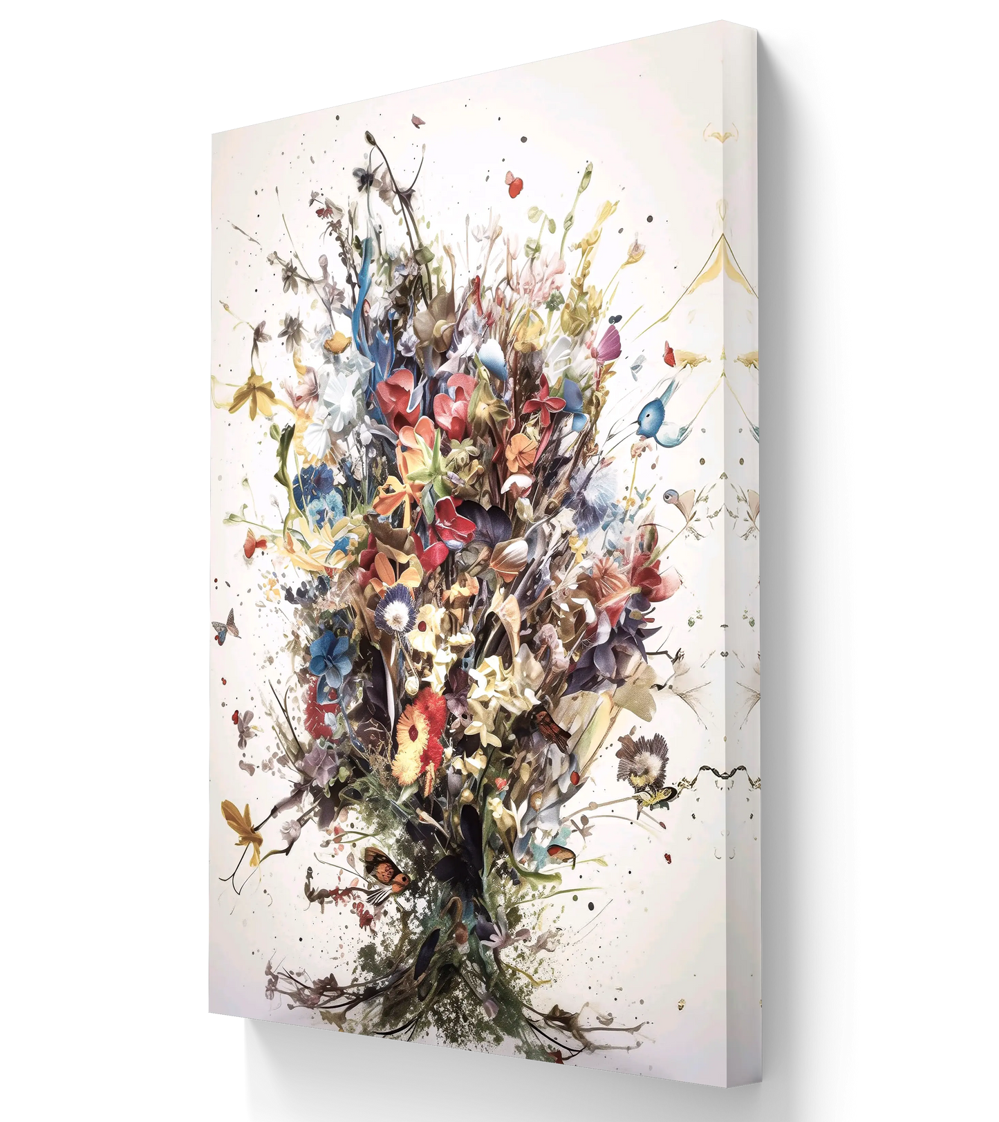Explosie van Bloemen - Exclusief Canvas verkrijgbaar in diverse afmetingen