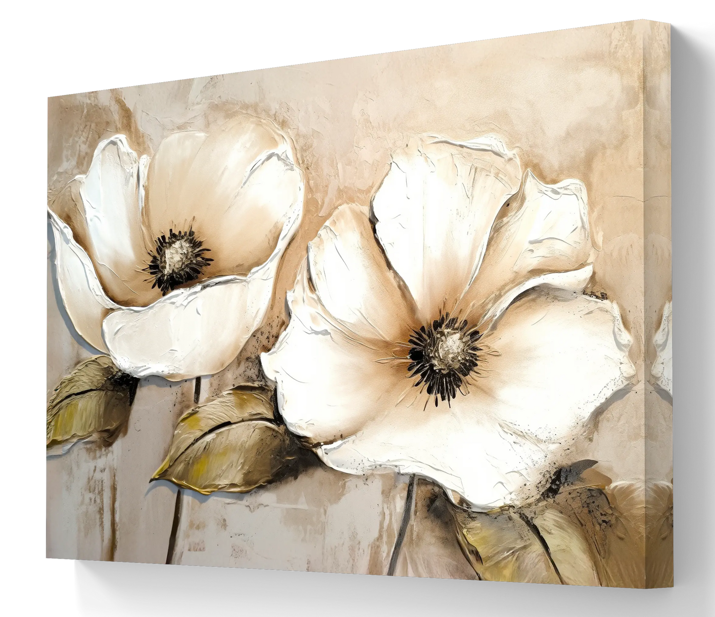 "Elegantie in Bloei" op canvas en verkrijgbaar in diverse afmetingen