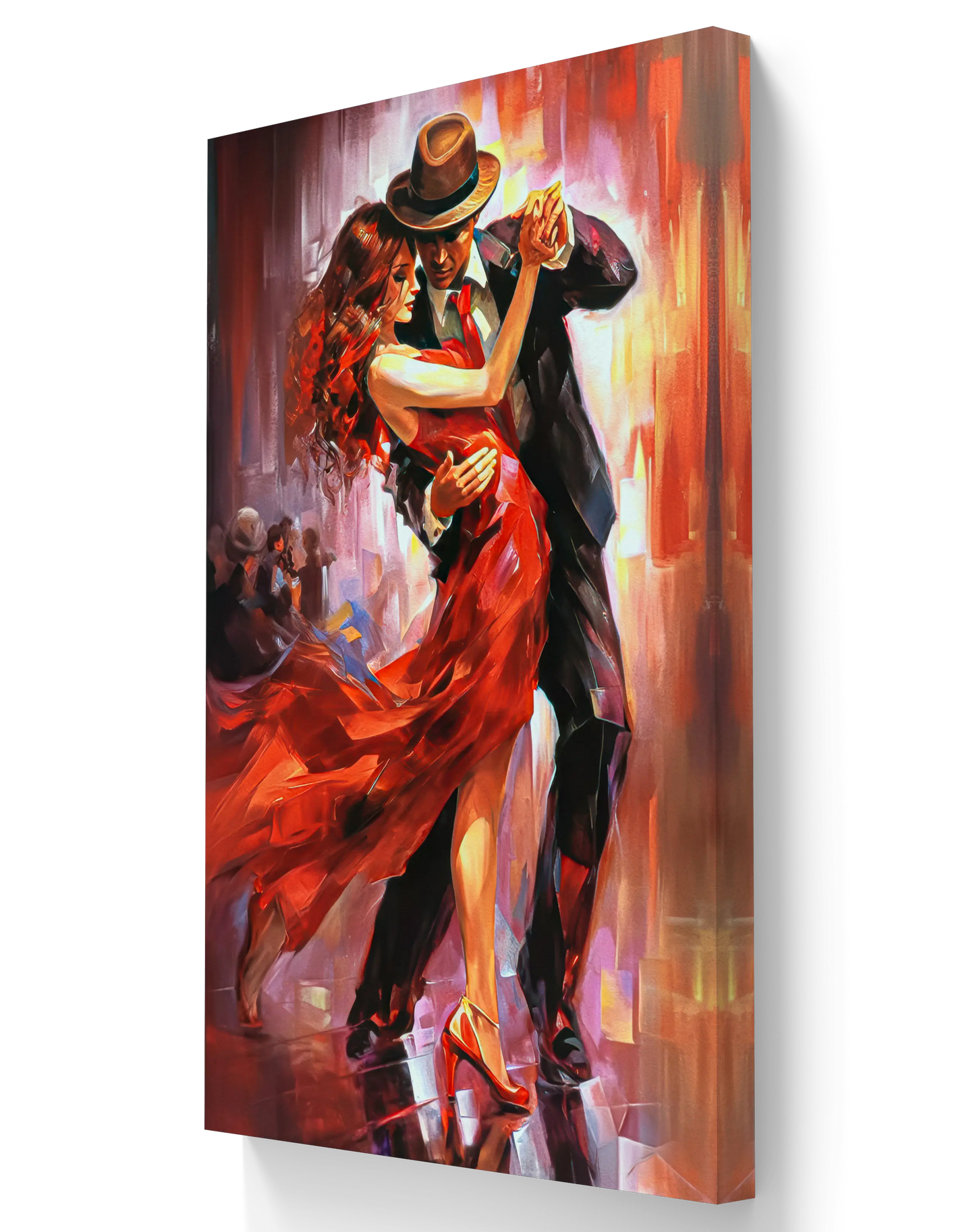 Art exclusif sur toile : "Danse de la Passion"