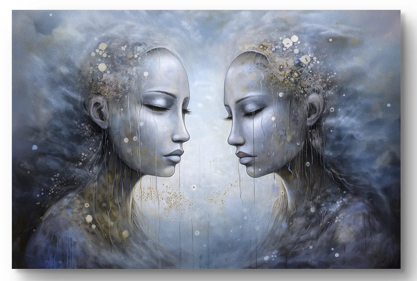 Larmes au Ciel - Toile aux dimensions 100cm x 75cm