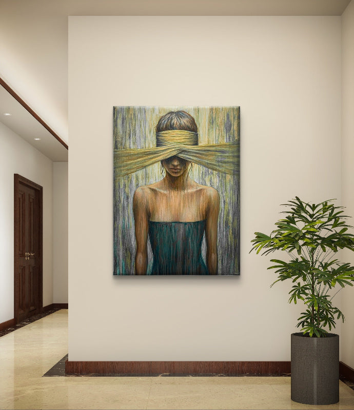 Schilderij verhuld zicht. Een schilderij kopen op canvas