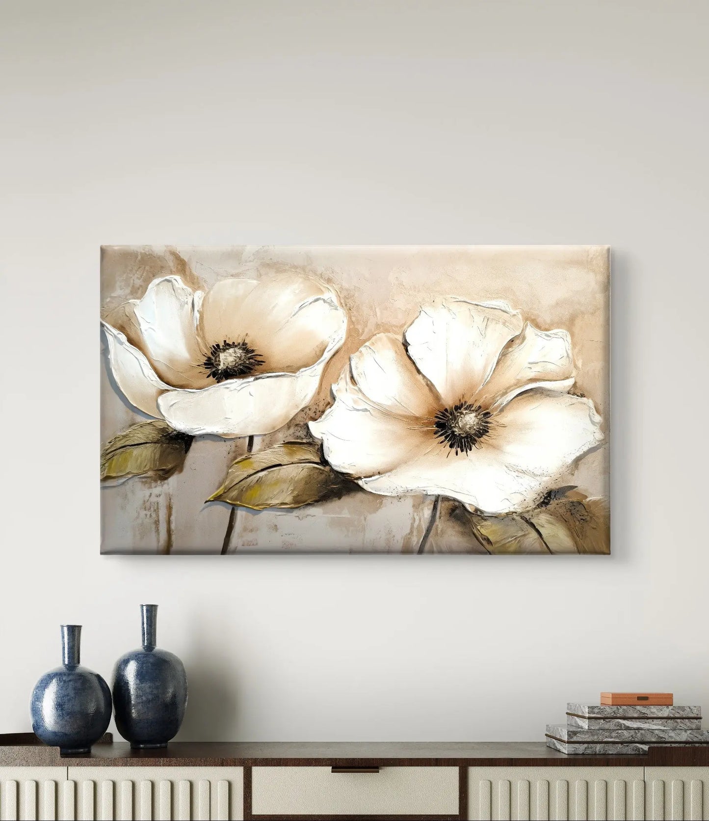 "Elegantie in Bloei" op canvas en verkrijgbaar in diverse afmetingen