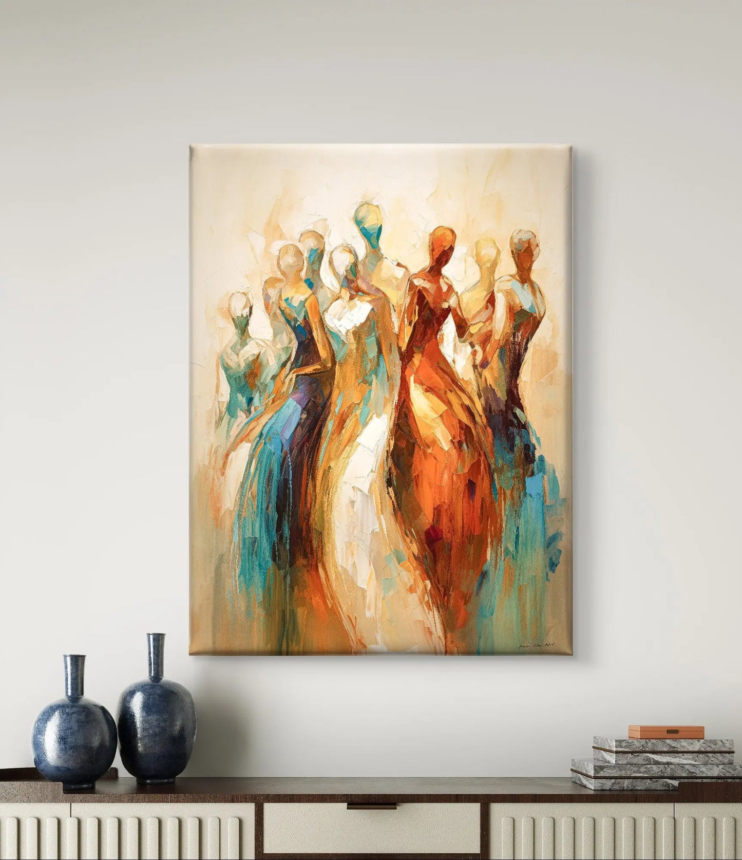 Wanddecoratie op canvas
