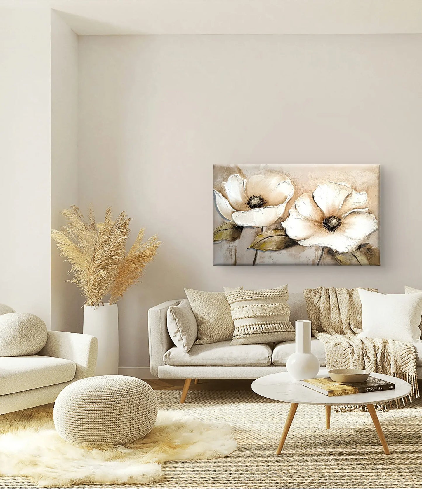 "Elegantie in Bloei" op canvas en verkrijgbaar in diverse afmetingen