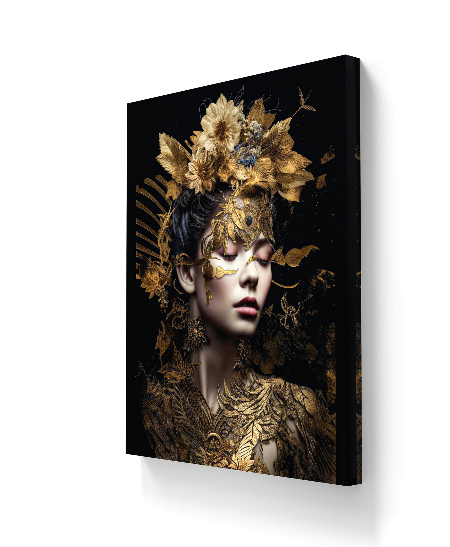 "Beauty in Gold" - Toile - Disponible en différentes tailles