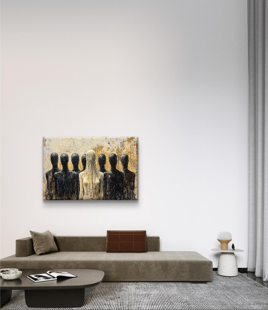 Schilderij kopen de silte van het oordeel op canvas