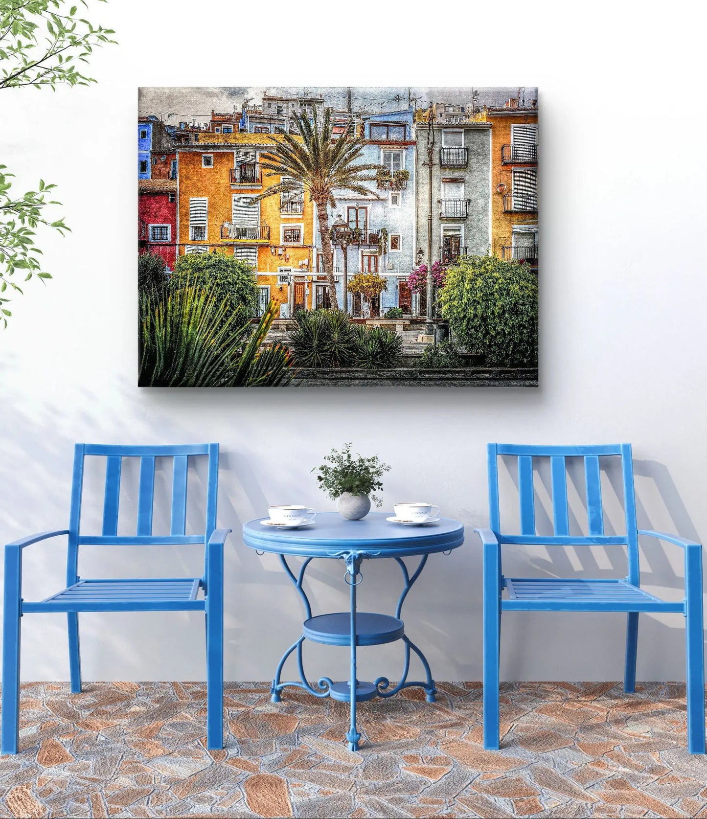 Villajoyosa - Canvas verkrijgbaar in diverse afmetingen
