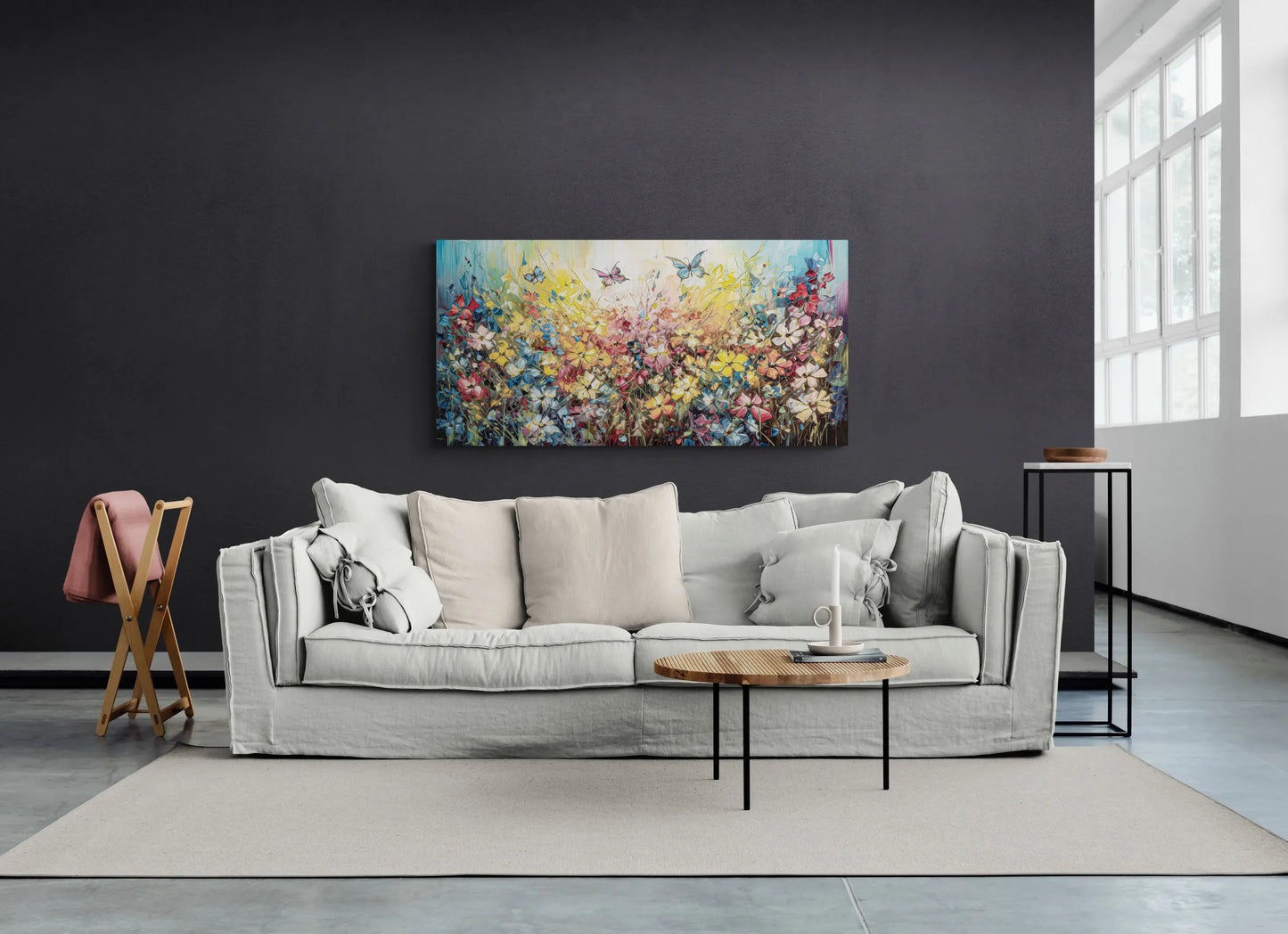 "Veld van vreugde" - Canvas verkrijgbaar in diverse afmetingen