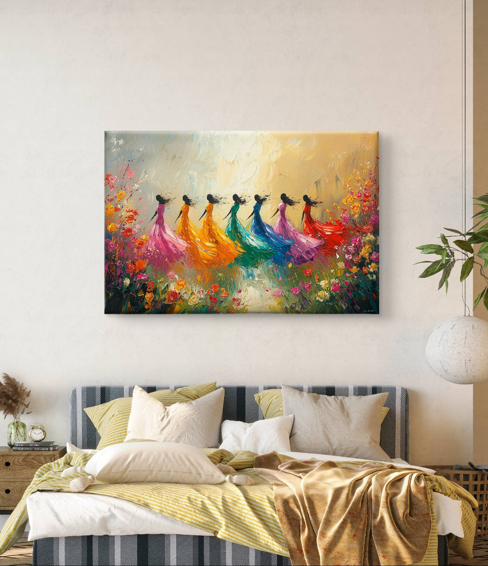 wanddecoratie in slaapkamer