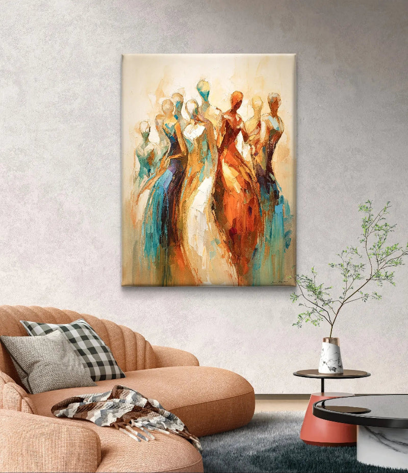 wanddecoratie ritme van de ziel
