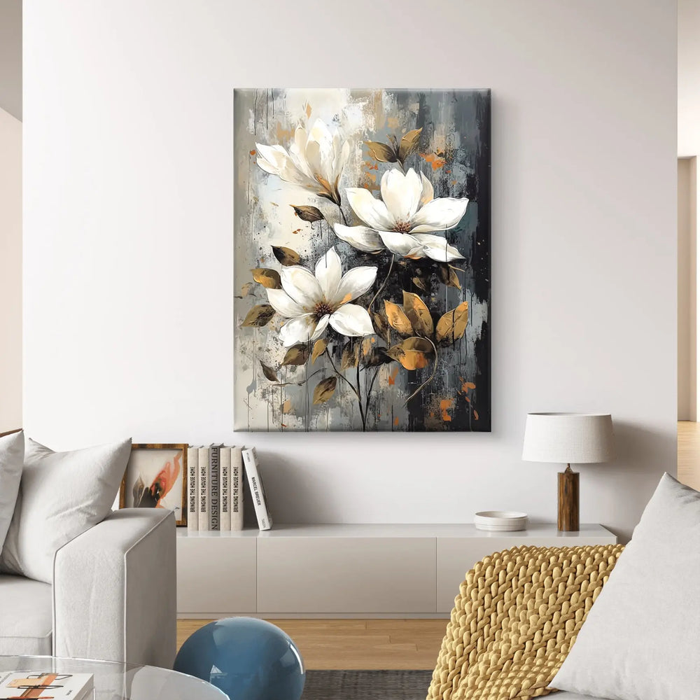 
                      
                        L'élégance en fleurs - Sur toile et disponible en différentes tailles
                      
                    