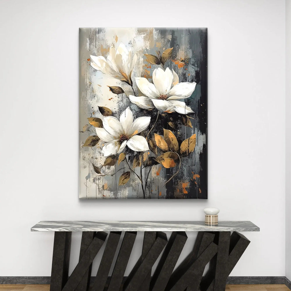 
                      
                        L'élégance en fleurs - Sur toile et disponible en différentes tailles
                      
                    
