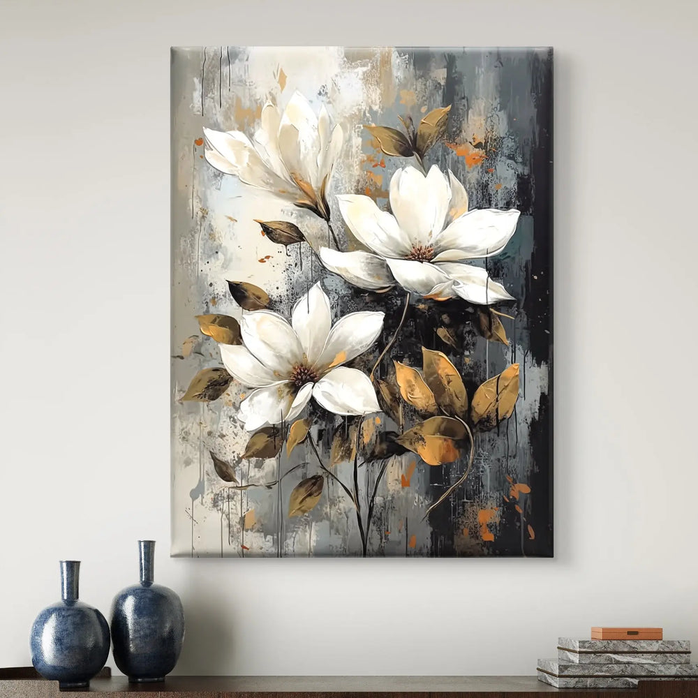 
                      
                        L'élégance en fleurs - Sur toile et disponible en différentes tailles
                      
                    