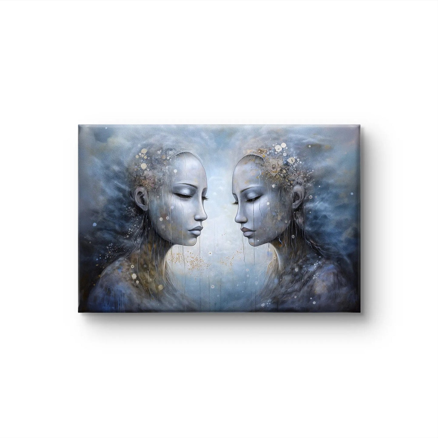 Tears in Heaven - Canvas met afmetingen 100cm x 75cm