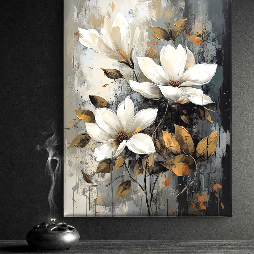 
                      
                        L'élégance en fleurs - Sur toile et disponible en différentes tailles
                      
                    