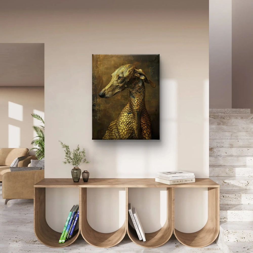 
                      
                        Art exclusif sur toile : "Golden Guard" Différentes tailles possibles !
                      
                    