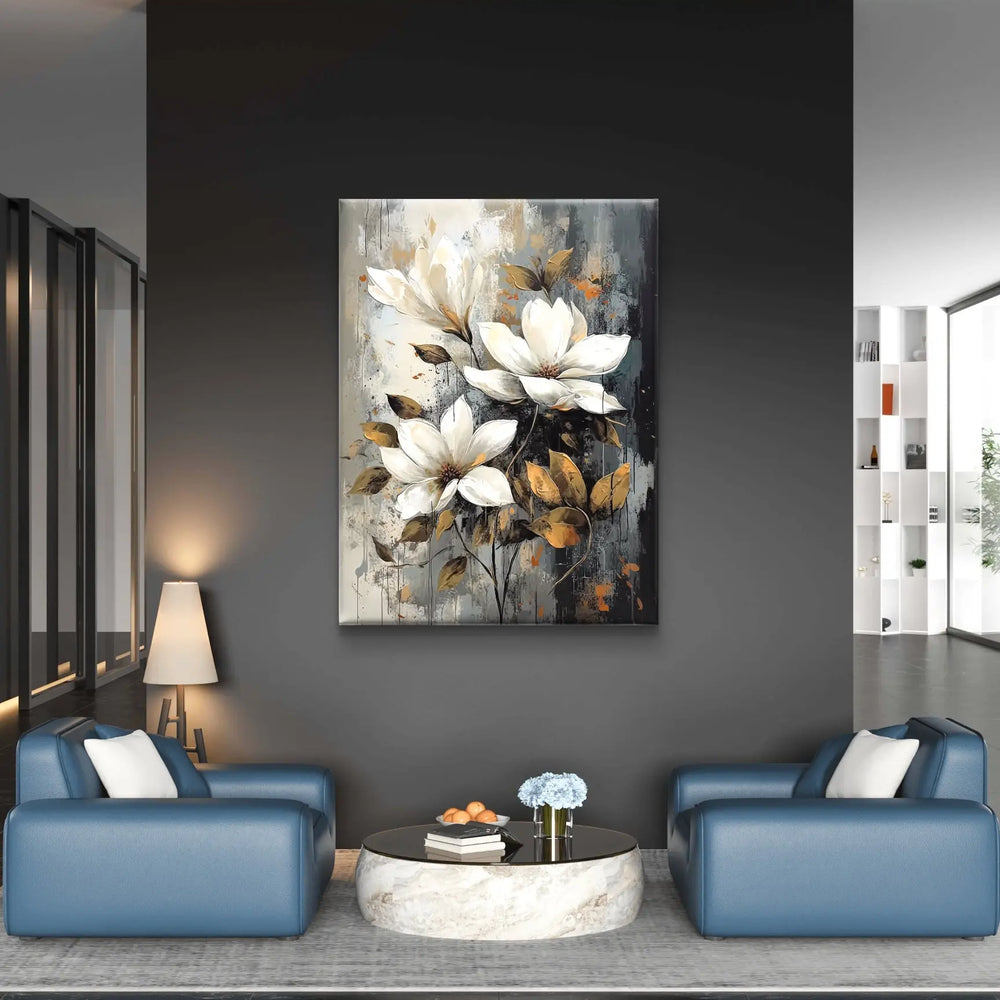 
                      
                        L'élégance en fleurs - Sur toile et disponible en différentes tailles
                      
                    