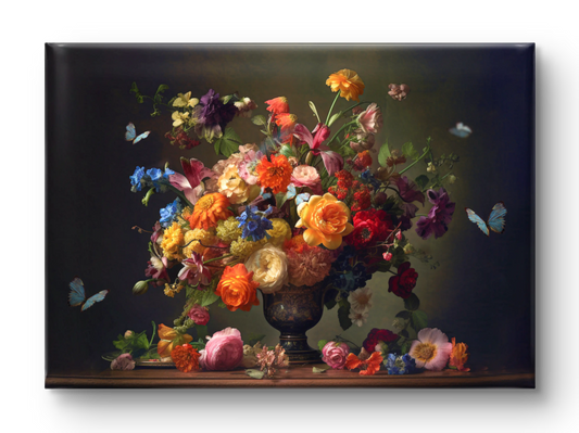 Schilderij bloemen