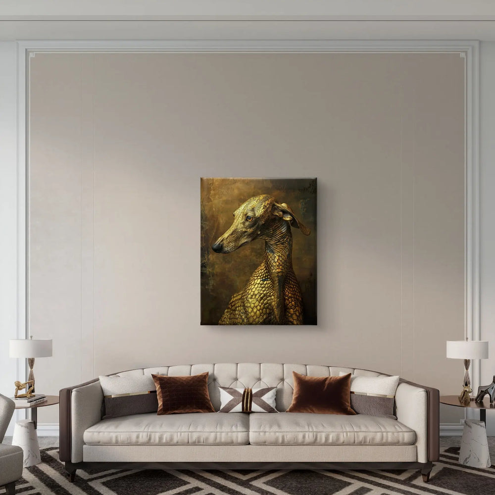 
                      
                        Art exclusif sur toile : "Golden Guard" Différentes tailles possibles !
                      
                    