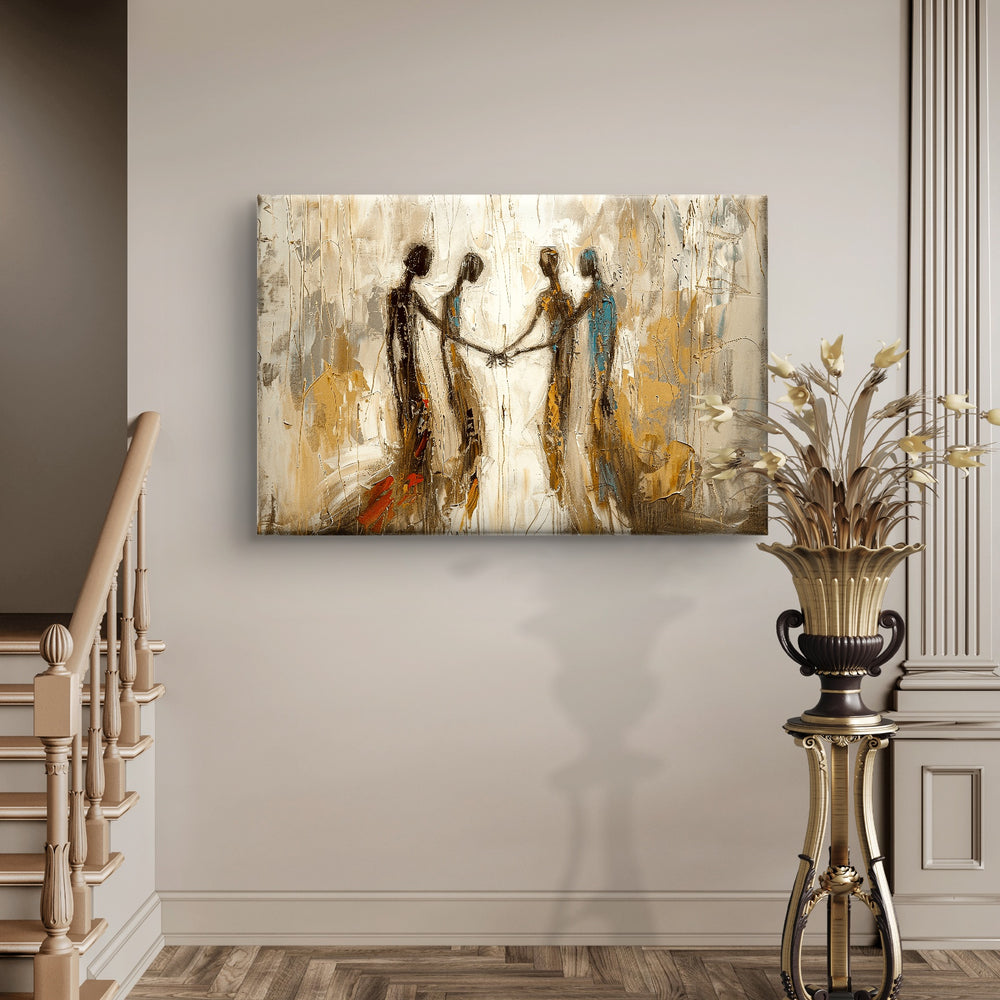 
                      
                        "Tussen mensen" - Canvas - Verkijgbaar in diverse afmetingen
                      
                    