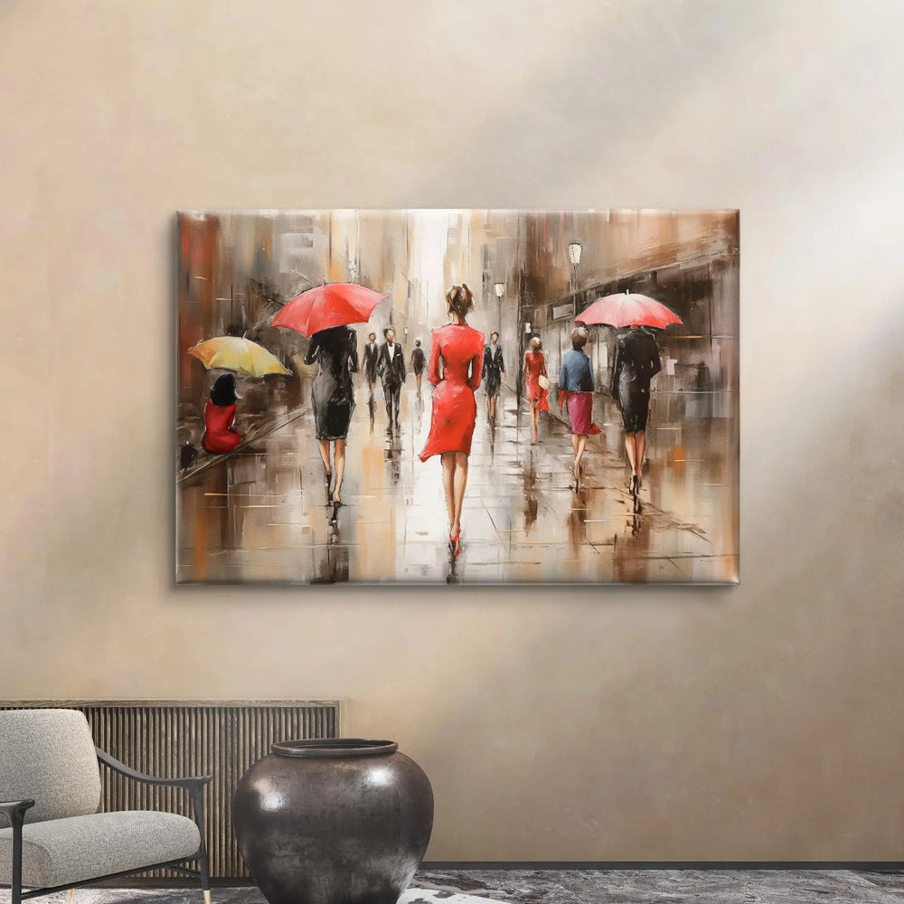 
                      
                        Eleganz im Regen – Exklusive Leinwand in verschiedenen Größen erhältlich
                      
                    