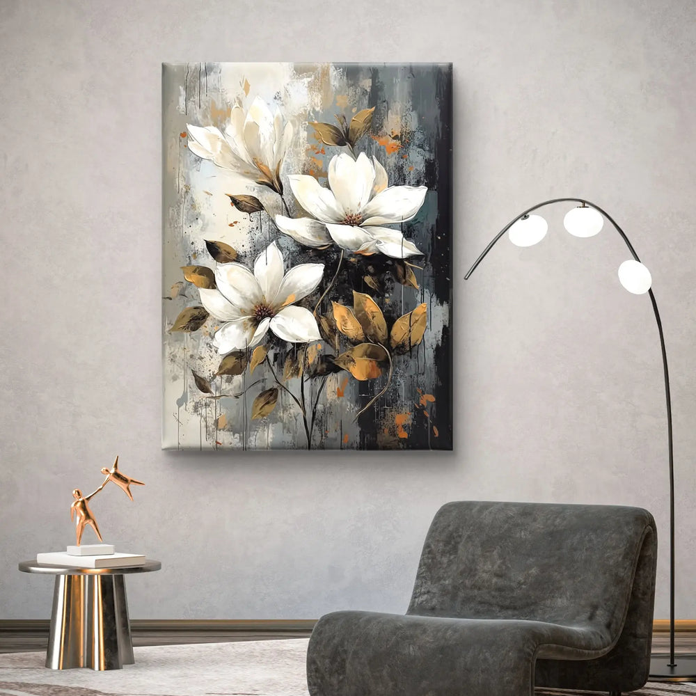 
                      
                        L'élégance en fleurs - Sur toile et disponible en différentes tailles
                      
                    