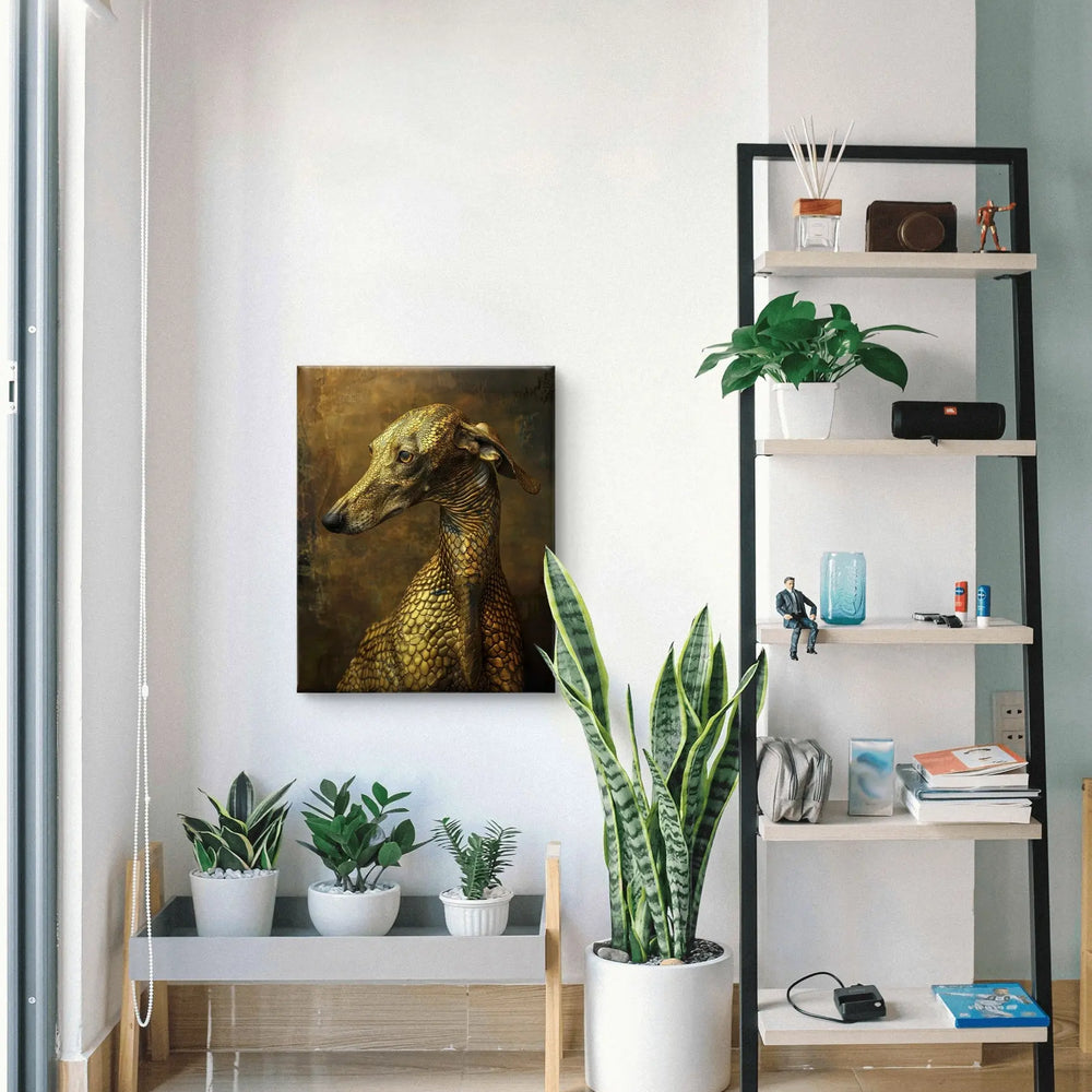 
                      
                        Art exclusif sur toile : "Golden Guard" Différentes tailles possibles !
                      
                    