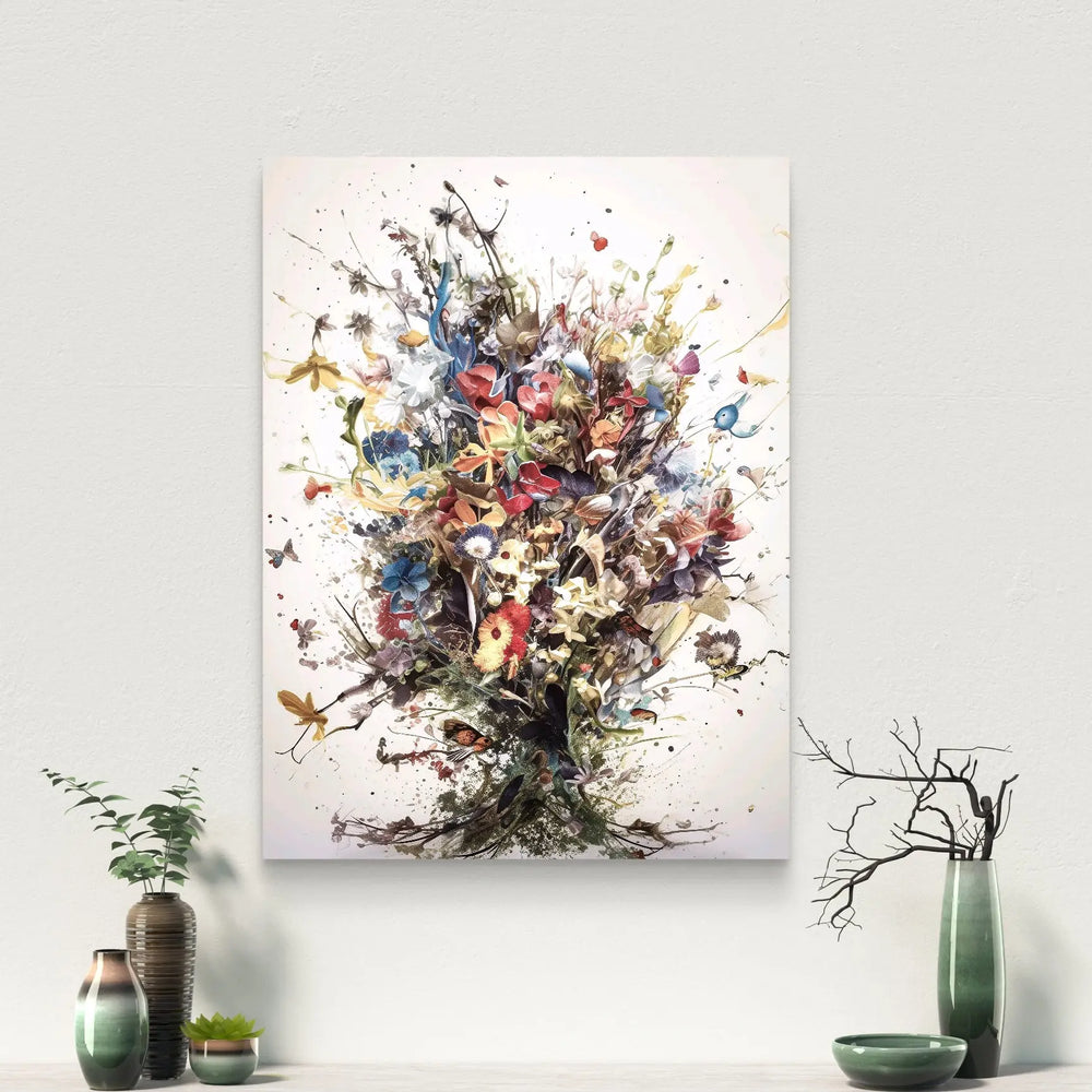 
                      
                        Explosion de fleurs - Toile exclusive disponible en différentes tailles
                      
                    