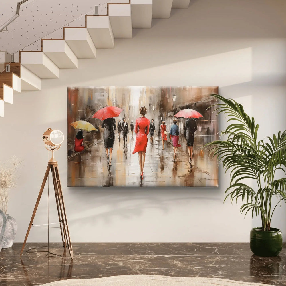 
                      
                        Eleganz im Regen – Exklusive Leinwand in verschiedenen Größen erhältlich
                      
                    