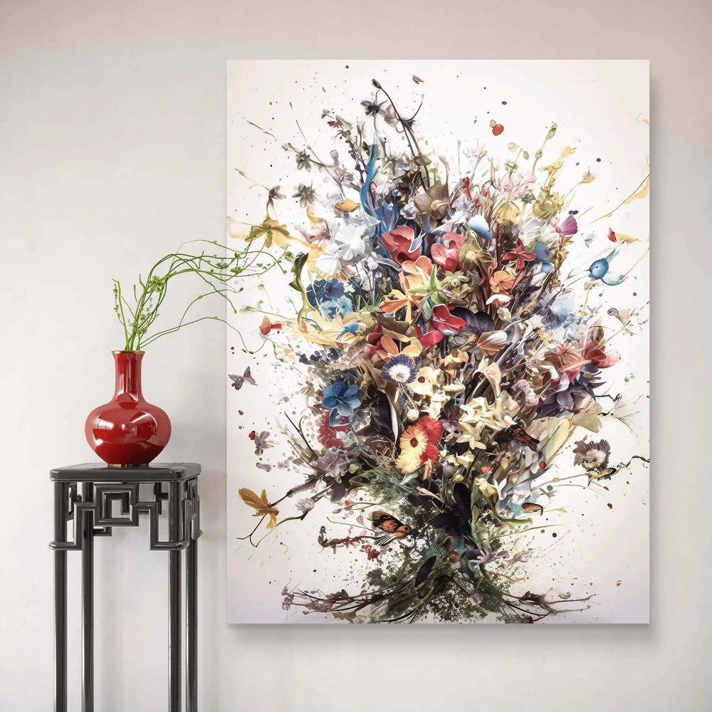 
                      
                        Explosion de fleurs - Toile exclusive disponible en différentes tailles
                      
                    