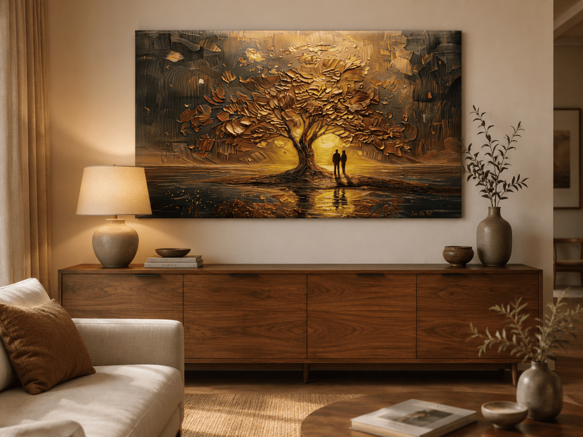 Onder de boom van goud - Pixure Art