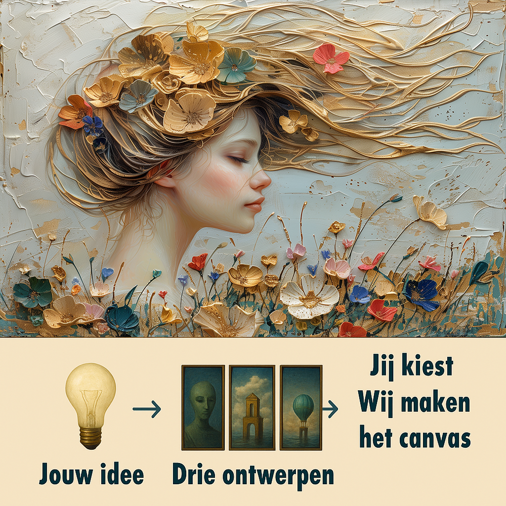 🎨 Kunst op Verzoek – Jouw Verhaal als Kunstwerk