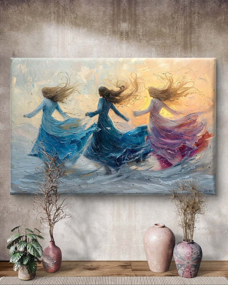 
                      
                        ✨ De Dans van de Winter – exclusief canvas schilderij van Pixure Art - Pixure Art
                      
                    