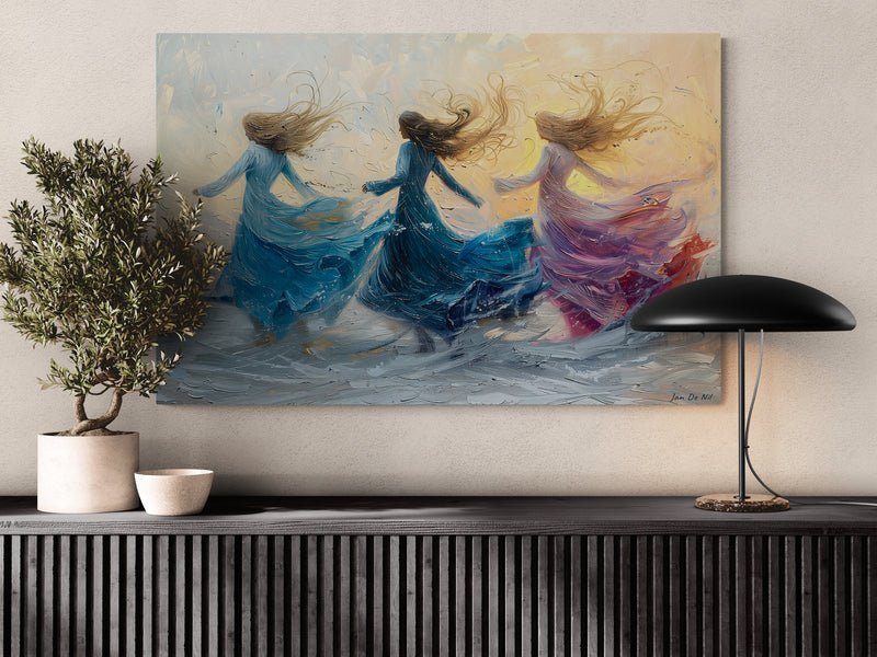 
                      
                        ✨ De Dans van de Winter – exclusief canvas schilderij van Pixure Art - Pixure Art
                      
                    