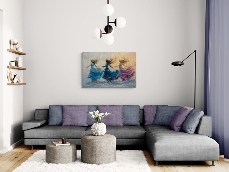 
                      
                        ✨ De Dans van de Winter – exclusief canvas schilderij van Pixure Art - Pixure Art
                      
                    