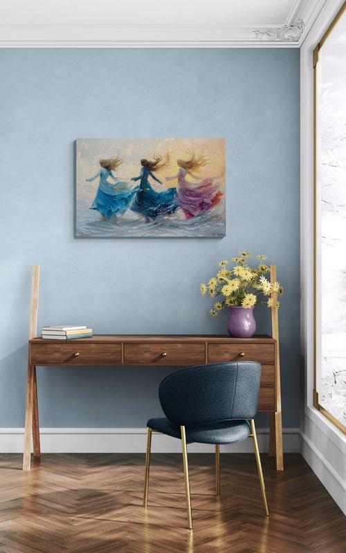 
                      
                        ✨ De Dans van de Winter – exclusief canvas schilderij van Pixure Art - Pixure Art
                      
                    