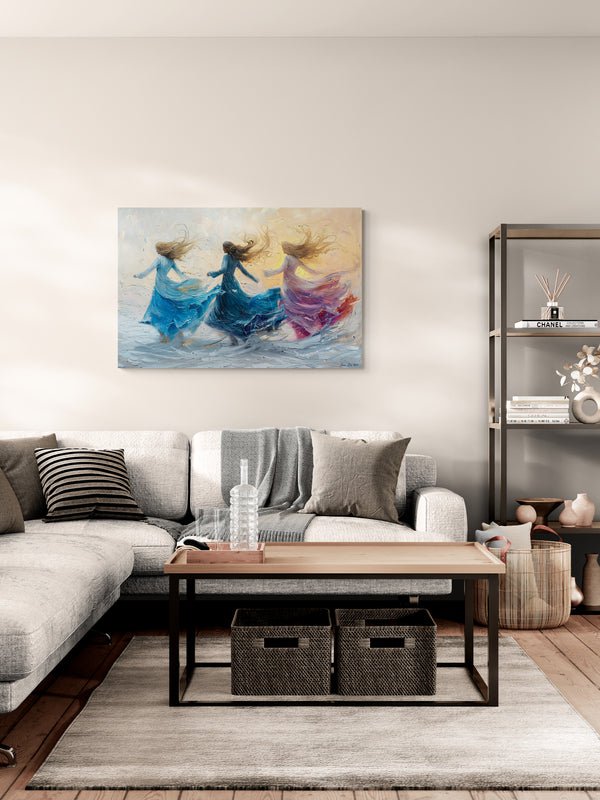 
                      
                        ✨ De Dans van de Winter – exclusief canvas schilderij van Pixure Art - Pixure Art
                      
                    