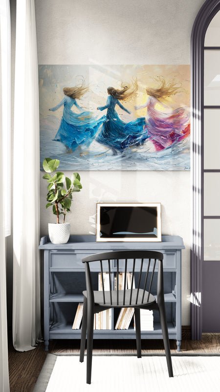 
                      
                        ✨ De Dans van de Winter – exclusief canvas schilderij van Pixure Art - Pixure Art
                      
                    