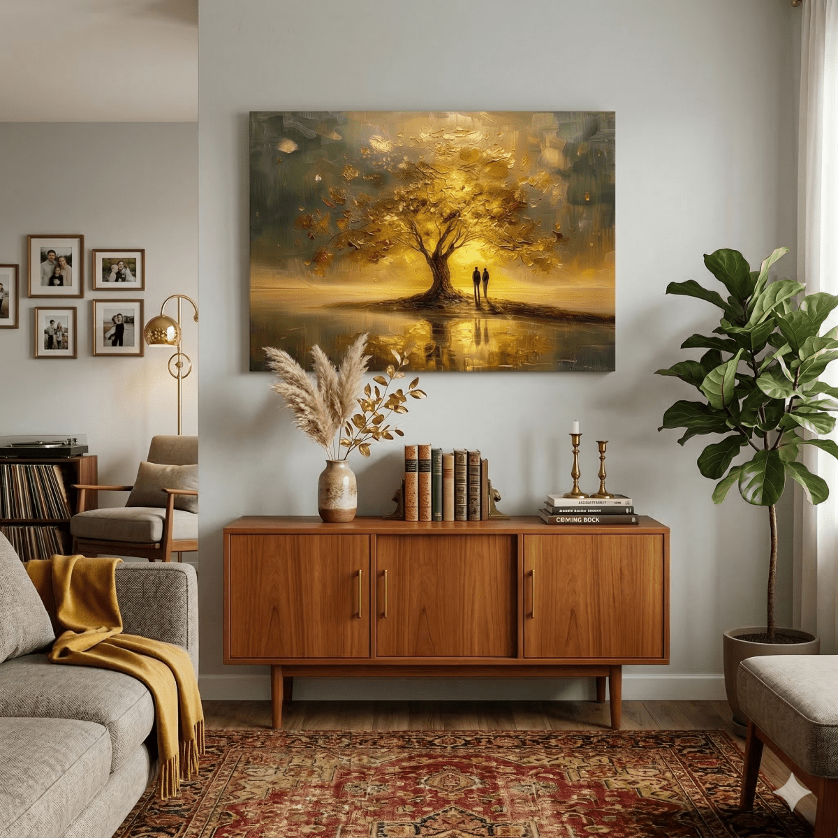 Onder de boom van goud - Pixure Art