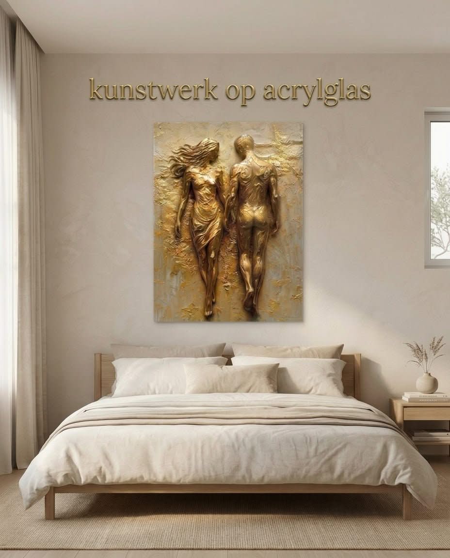 Samen één” — Luxe Kunstwerk op Canvas of op Glas (Exclusief bij Pixure Art) - Pixure Art