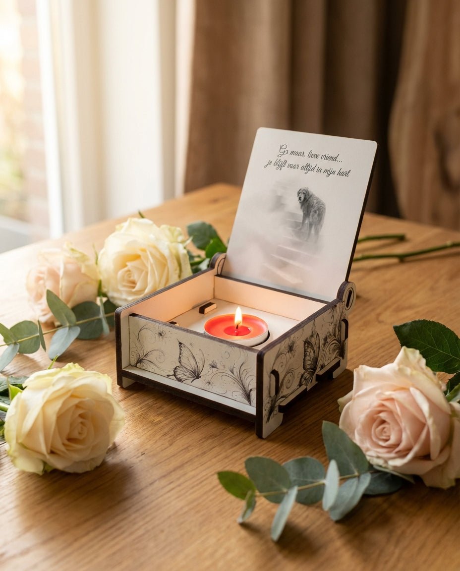Memorie Candle Box - Serene Stilte - Pixure Art